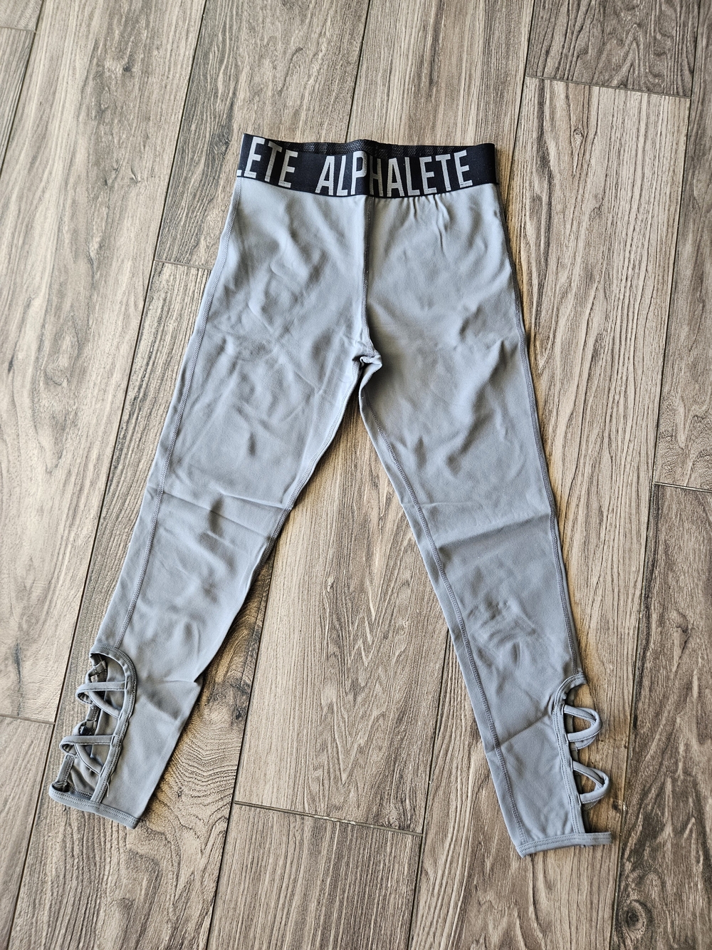 Alphalete Leggings with Lattice Ankle